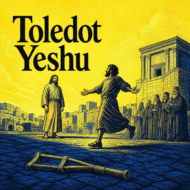 Toledot Yeshu, the audiobook cover
