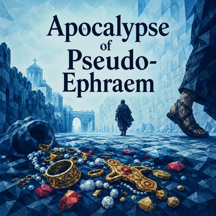 Apocalypse of Pseudo- Ephraem, the audiobook cover