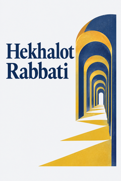 Hekhalot Rabbati, the cover of this edition
