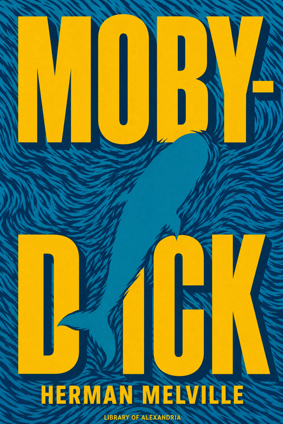 Moby-Dick by Herman Melville, the cover