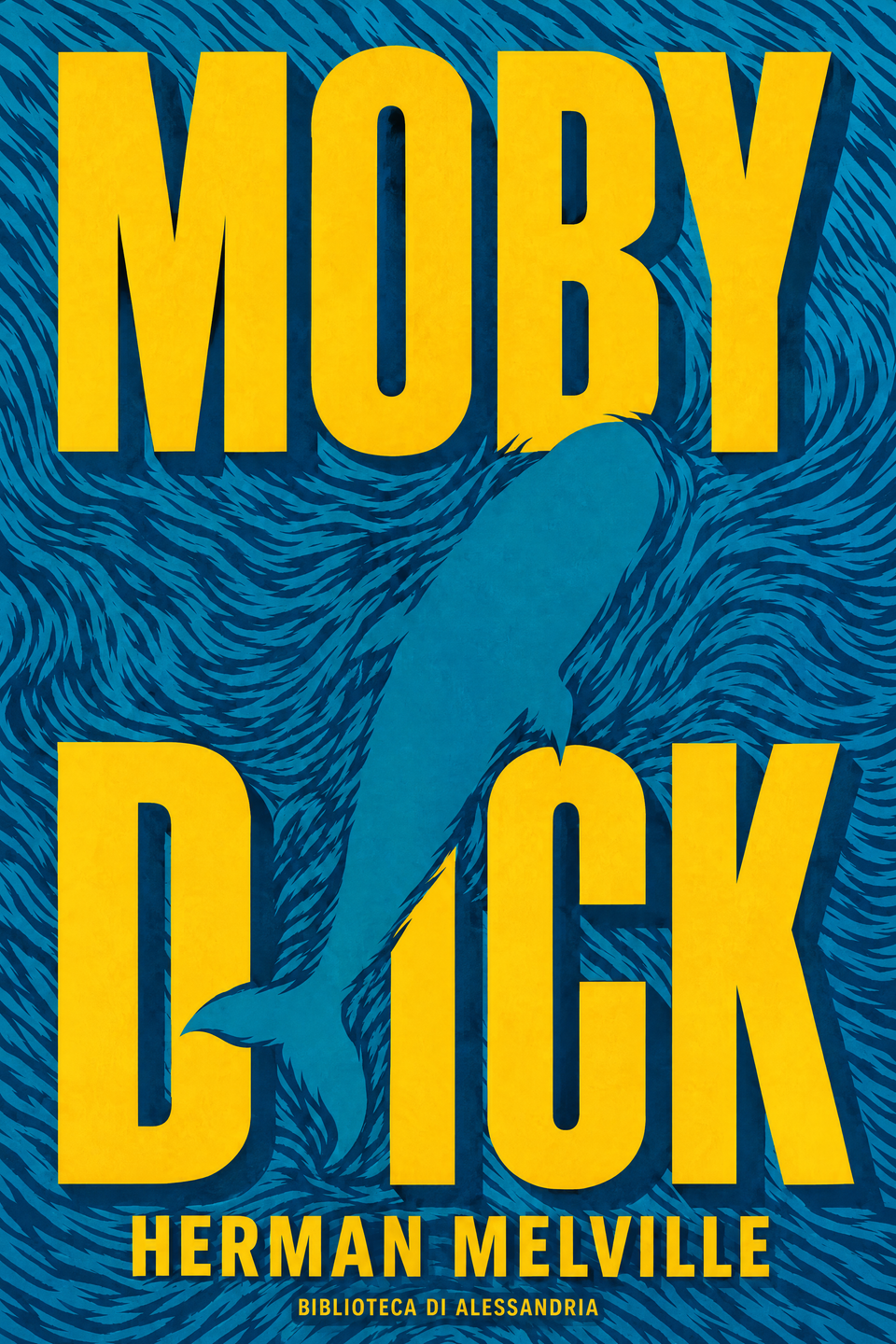 Moby-Dick by Herman Melville, the cover