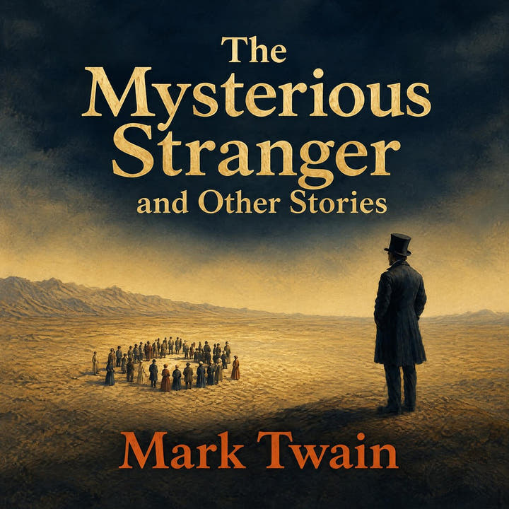 The Mysterious Stranger, and Other Stories, the audiobook cover
