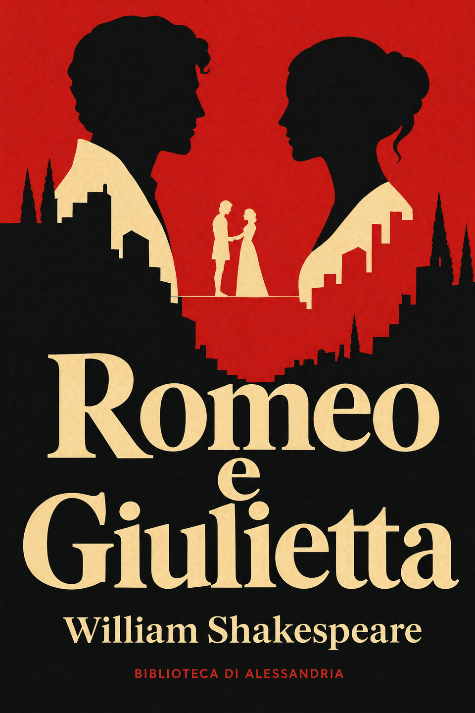 Romeo and Juliet by William Shakespeare, the cover