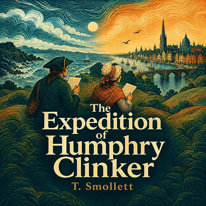 The Expedition of Humphry Clinker, the audiobook cover