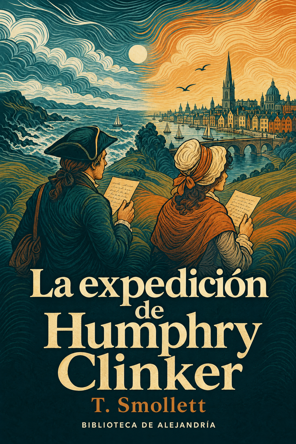 The Expedition of Humphry Clinker by Tobias Smollett, the cover