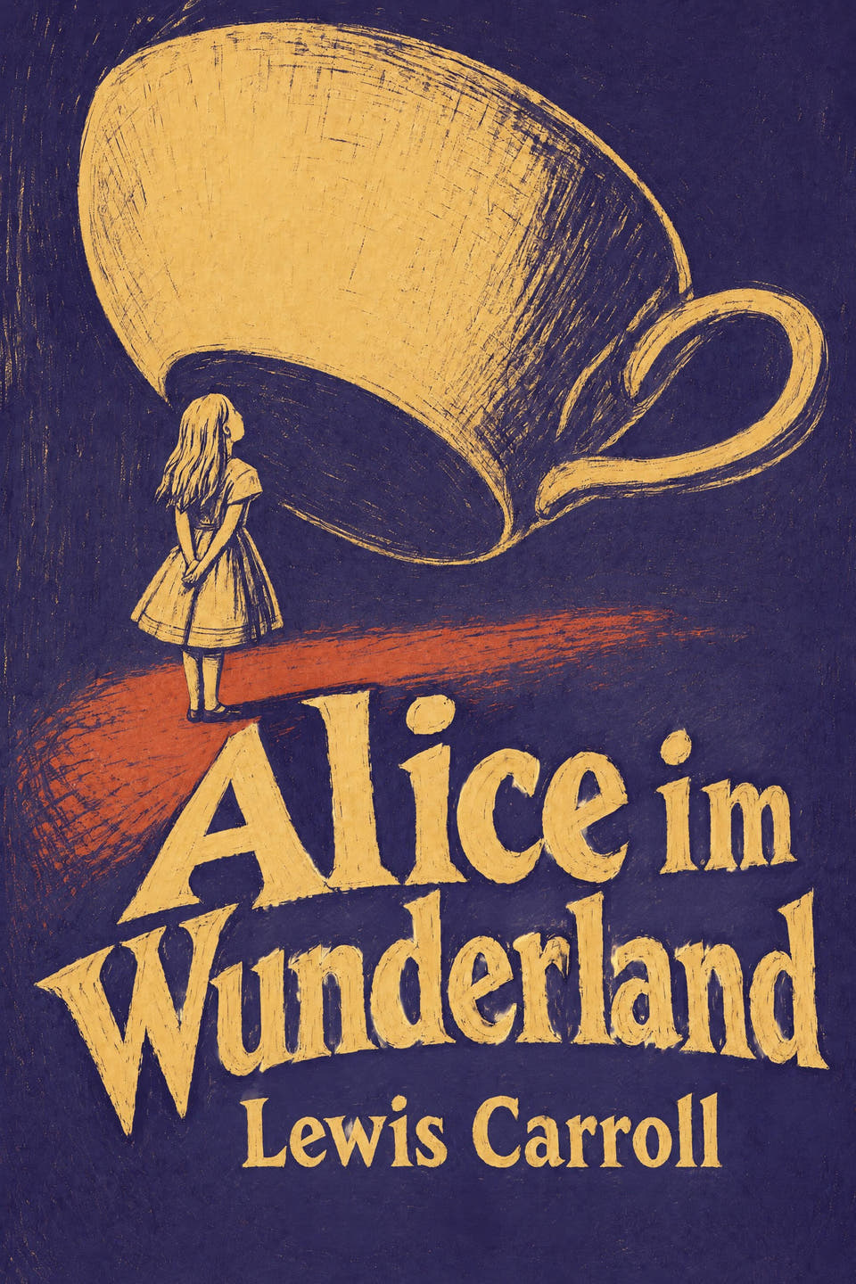 Alice's Adventures in Wonderland by Lewis Carroll, the cover
