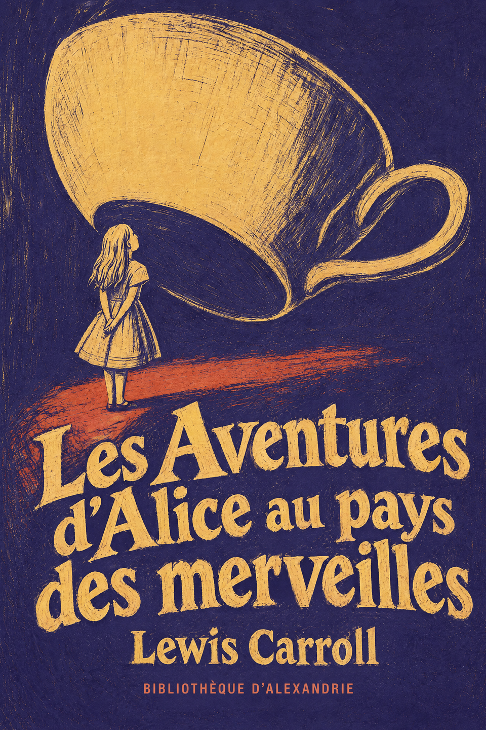 Alice's Adventures in Wonderland by Lewis Carroll, the cover