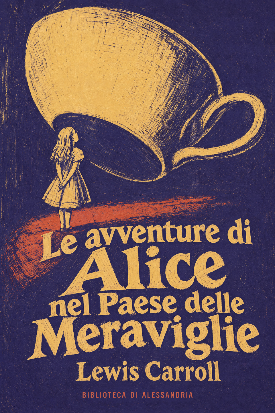 Alice's Adventures in Wonderland by Lewis Carroll, the cover