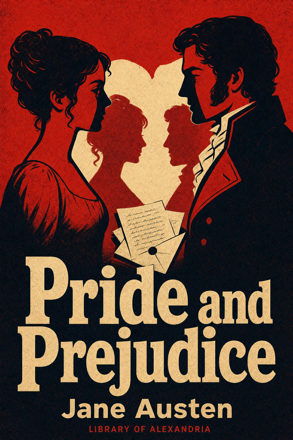 Pride and Prejudice by Jane Austen, the cover