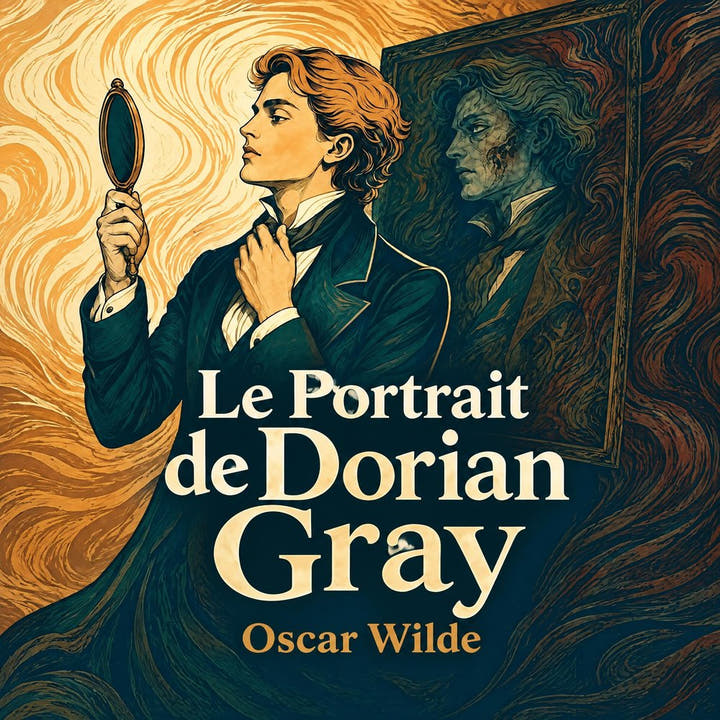 The Picture of Dorian Gray, the audiobook cover