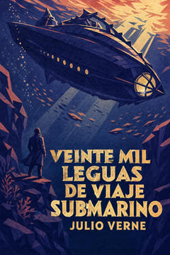 Twenty Thousand Leagues under the Sea, the cover of this edition