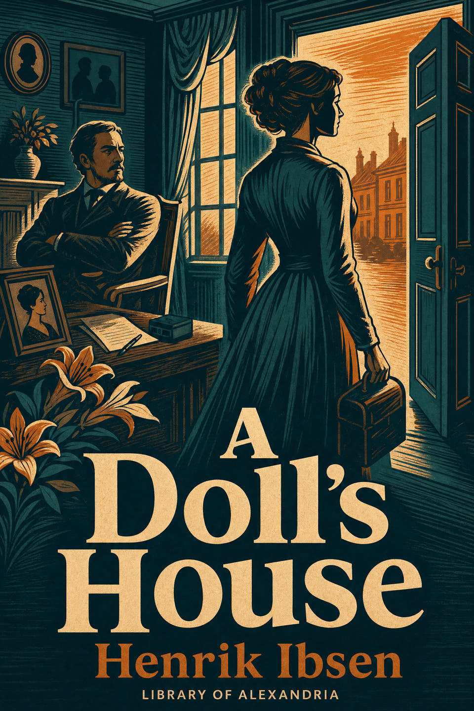 A Doll's House: A Play by Henrik Ibsen, the cover