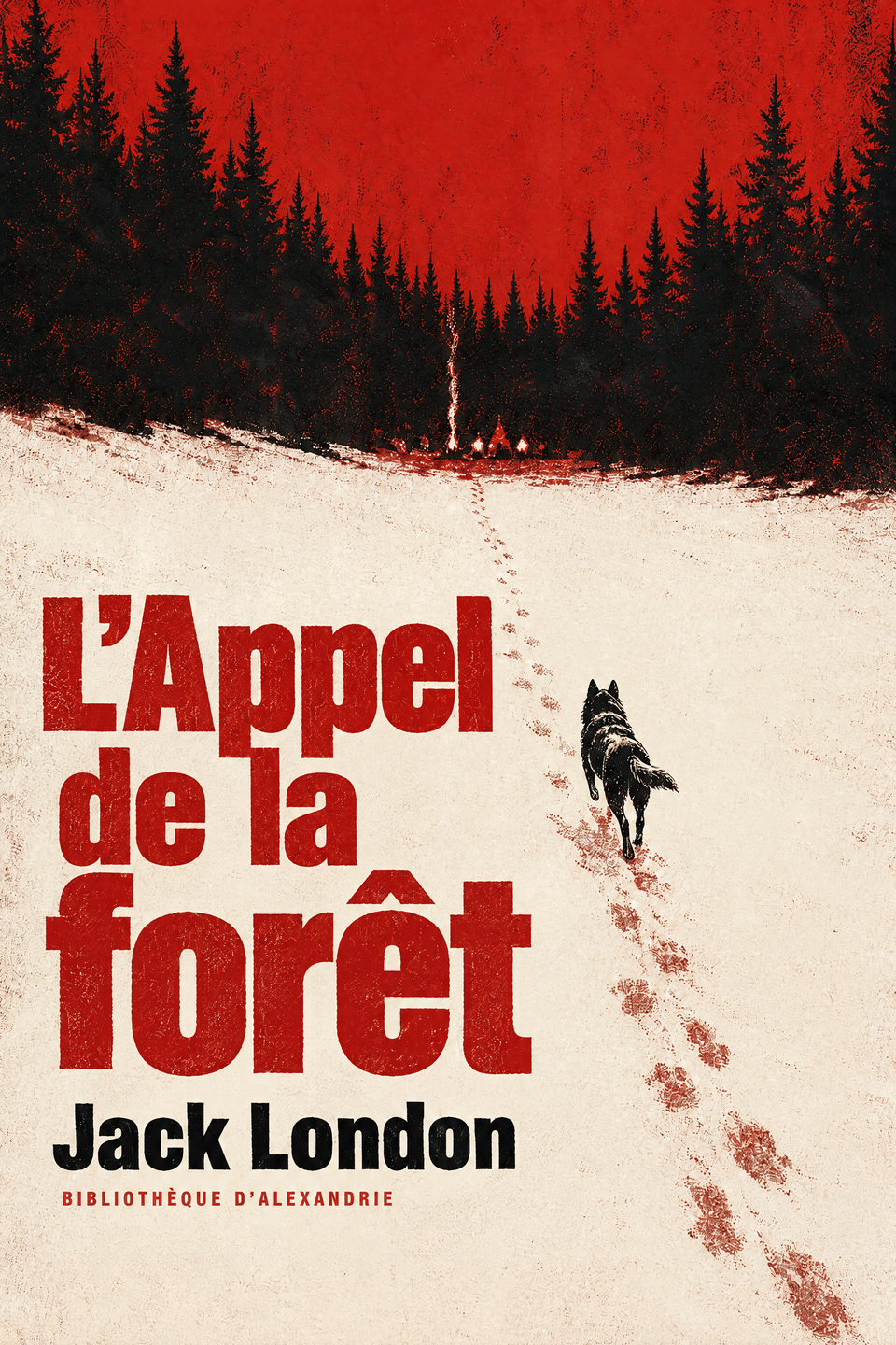 The Call of the Wild by Jack London, the cover