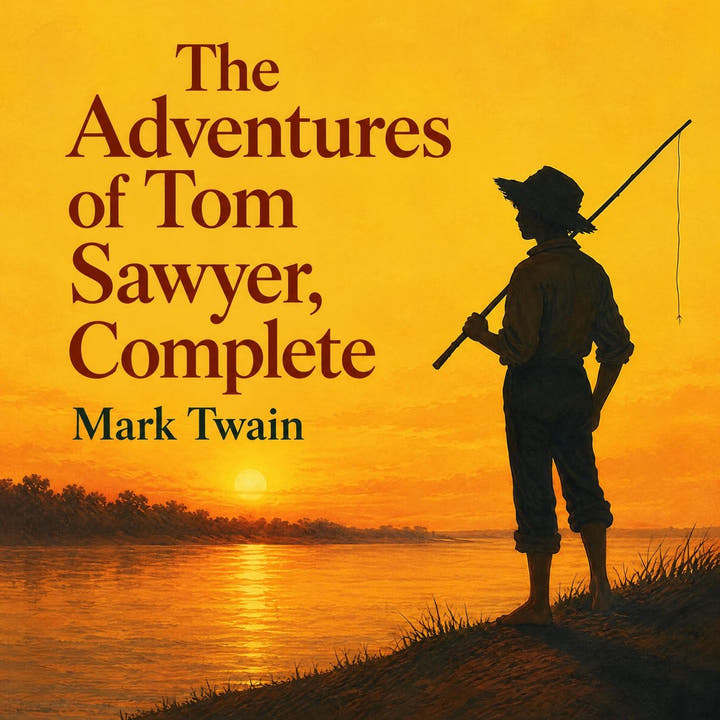 The Adventures of Tom Sawyer, Complete, the audiobook cover
