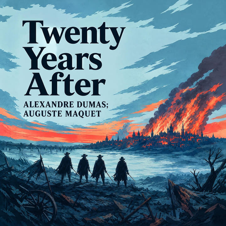 Twenty Years After, the audiobook cover
