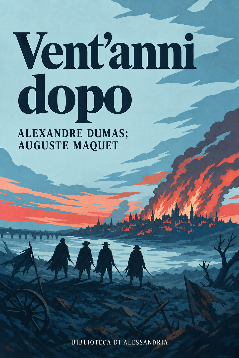 Twenty Years After by Alexandre Dumas; Auguste Maquet, the cover