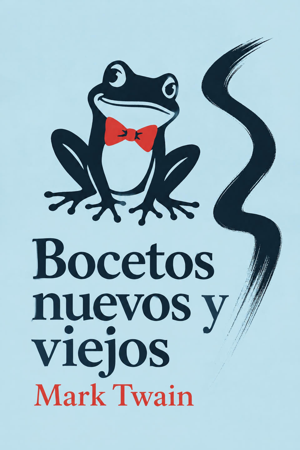 Bocetos nuevos y viejos by Mark Twain, the cover