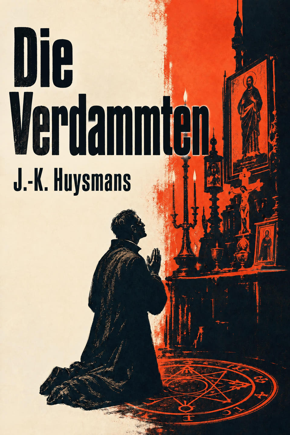 Die Verdammten by J.-K. Huysmans, the cover