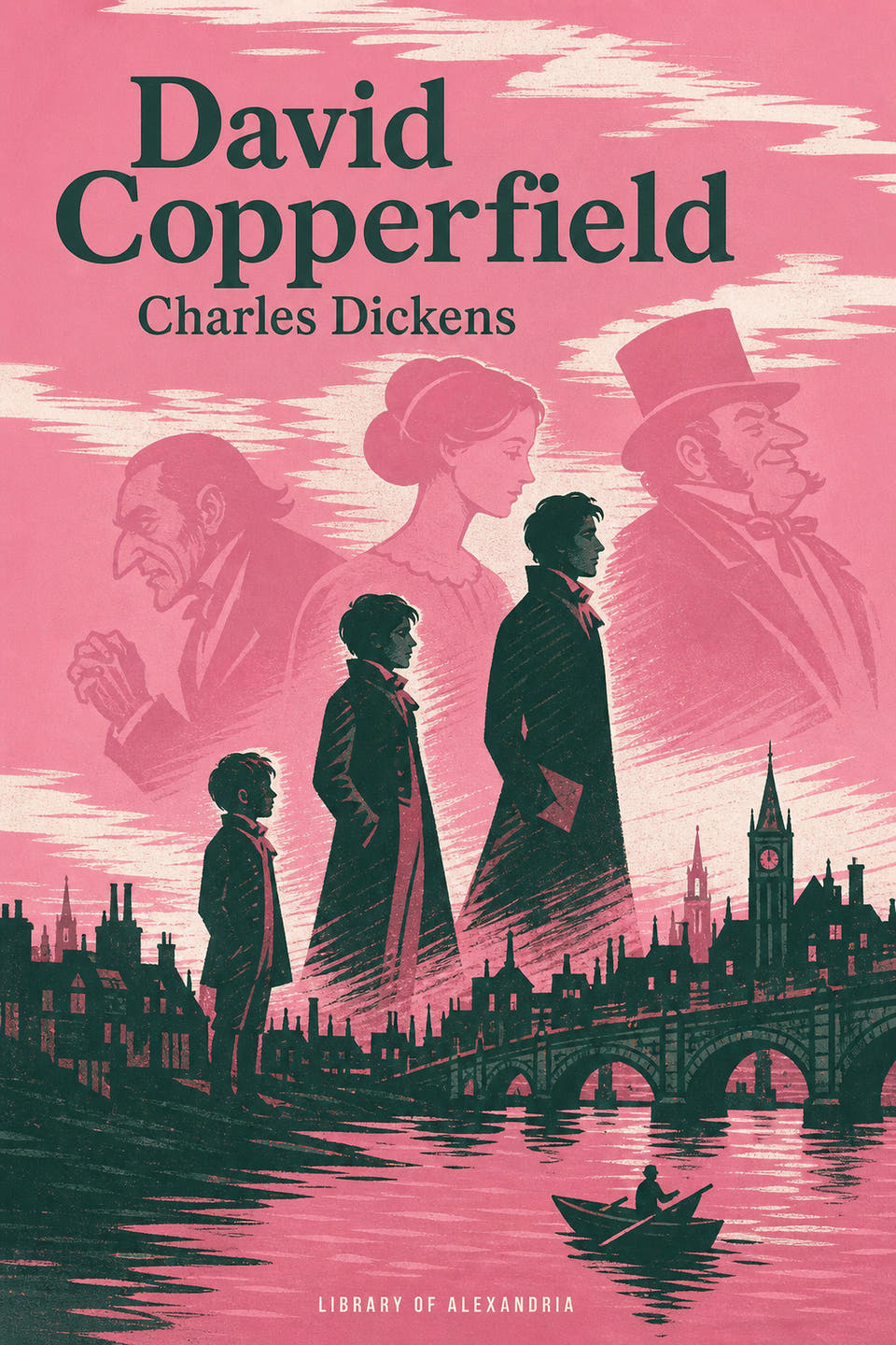 David Copperfield by Charles Dickens, the cover