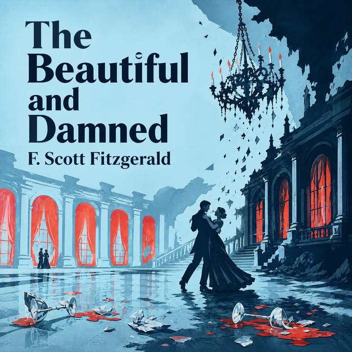 Die Schönen und Verdammten, the audiobook cover