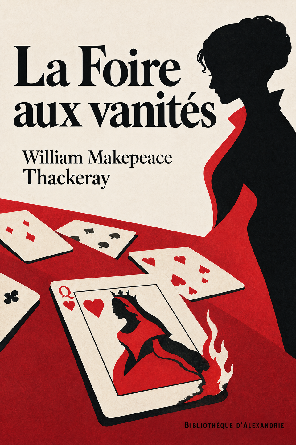 La Foire aux vanités by William Makepeace Thackeray, the cover