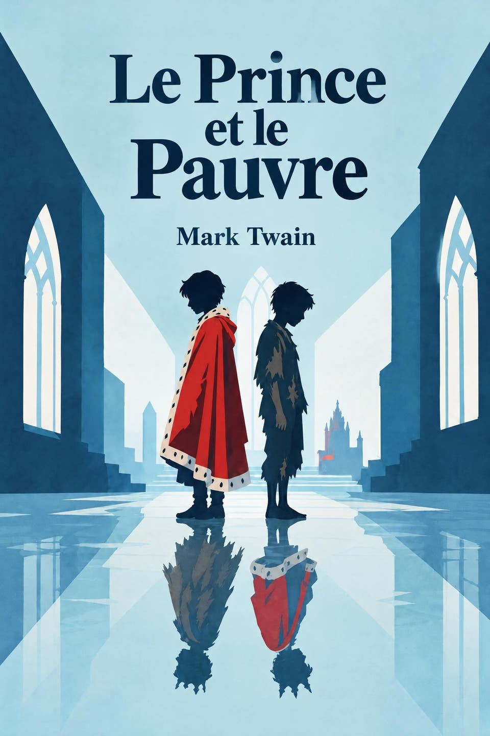 The Prince and the Pauper by Mark Twain, the cover