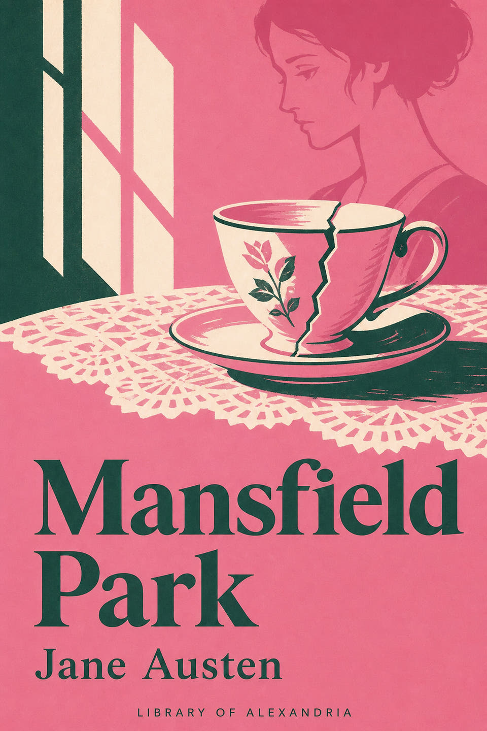 Mansfield Park by Jane Austen, the cover