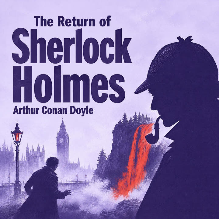 The Return of Sherlock Holmes, the audiobook cover