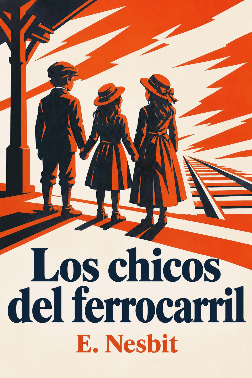 The Railway Children by E. Nesbit, the cover