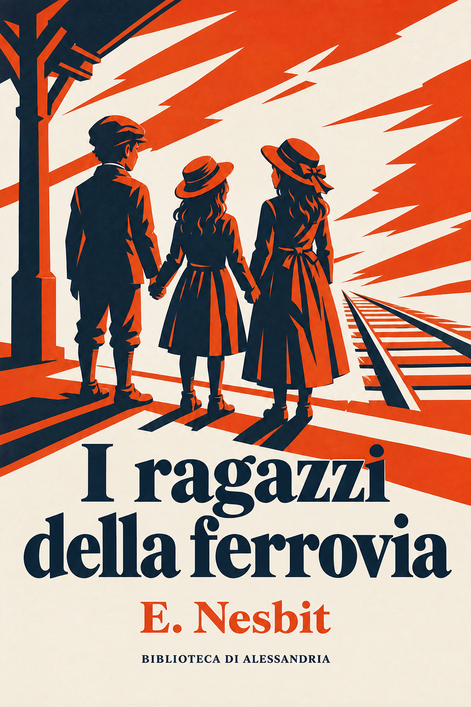 The Railway Children by E. Nesbit, the cover