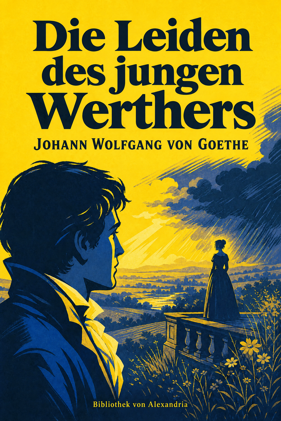 Die Leiden des jungen Werthers by Johann Wolfgang von Goethe, the cover