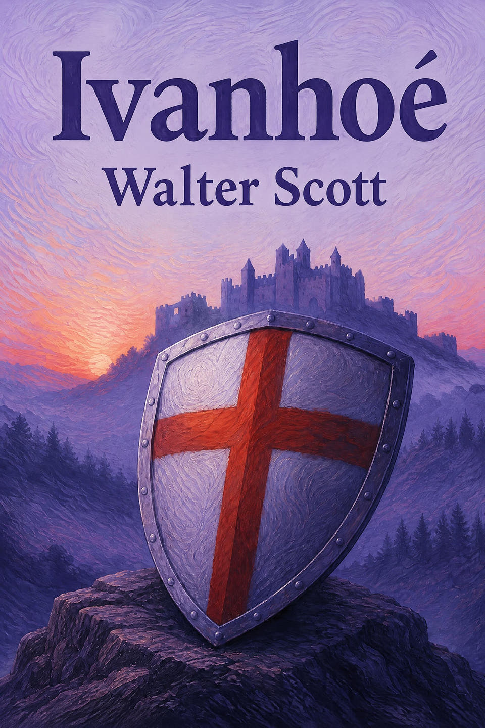 Ivanhoé by Walter Scott, the cover