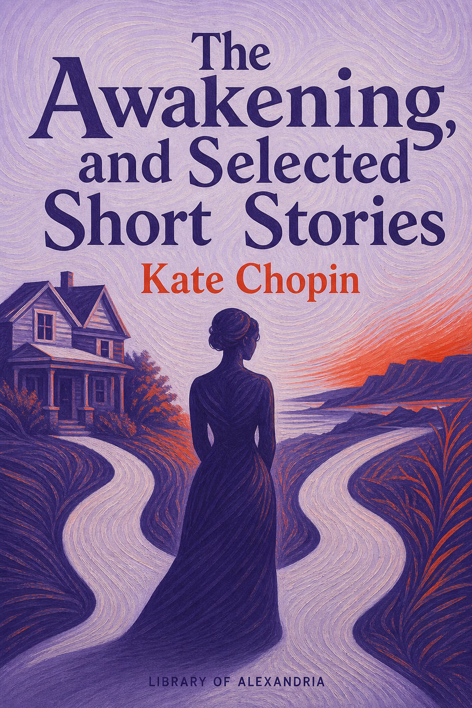 The Awakening, and Selected Short Stories by Kate Chopin, the cover
