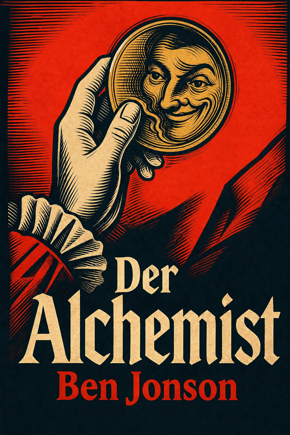 Der Alchemist by Ben Jonson, the cover