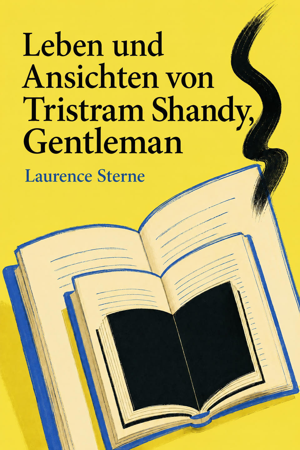Leben und Ansichten von Tristram Shandy, Gentleman by Laurence Sterne, the cover