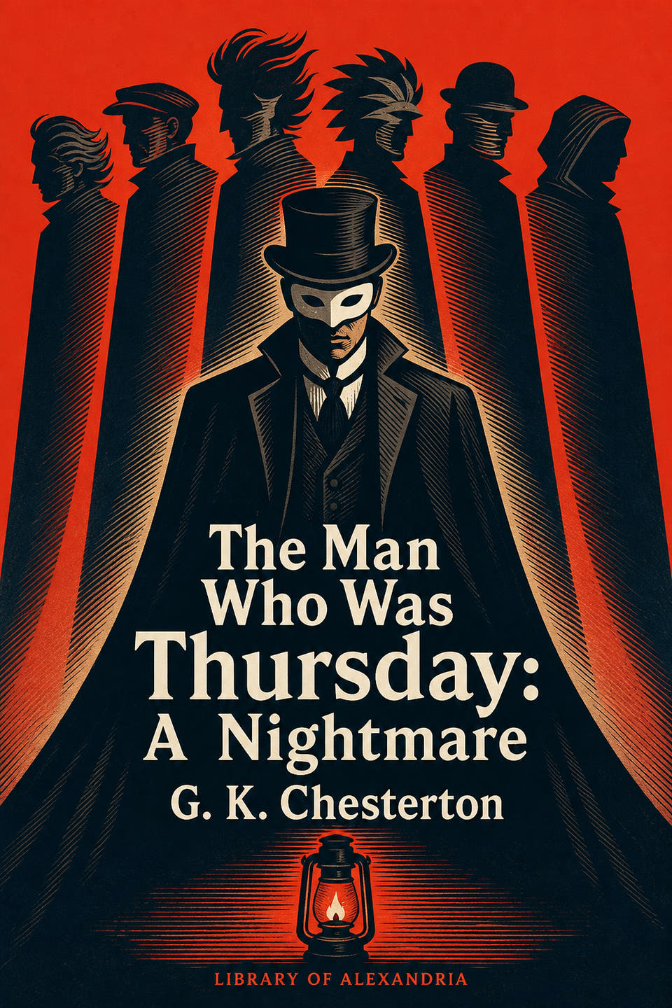 The Man Who Was Thursday: A Nightmare by G. K. Chesterton, the cover