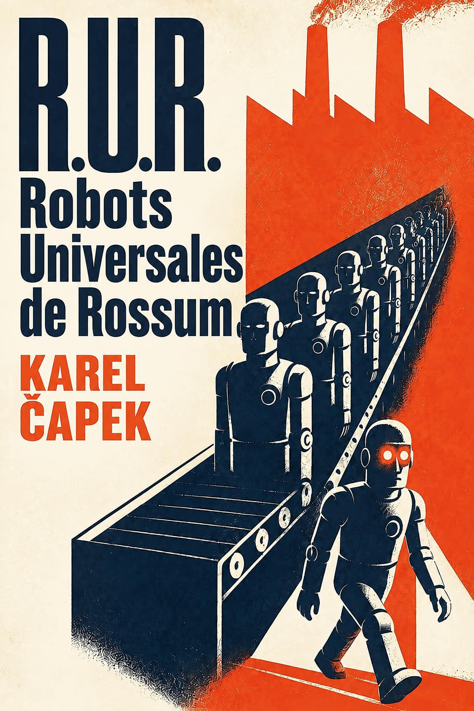 R.U.R. (Rossum's Universal Robots) by Karel Čapek, the cover
