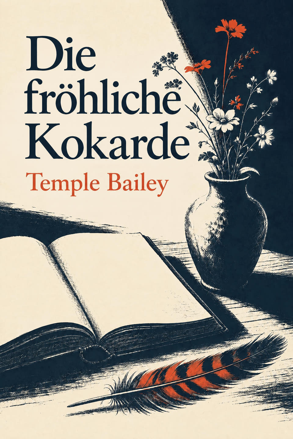 Die fröhliche Kokarde by Temple Bailey, the cover