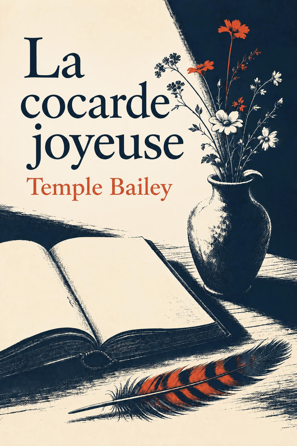 La cocarde joyeuse by Temple Bailey, the cover
