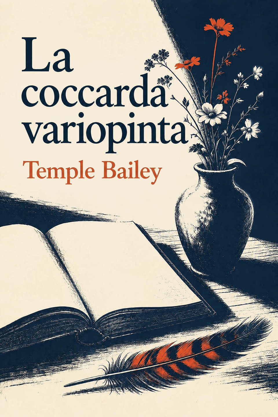 La coccarda variopinta by Temple Bailey, the cover