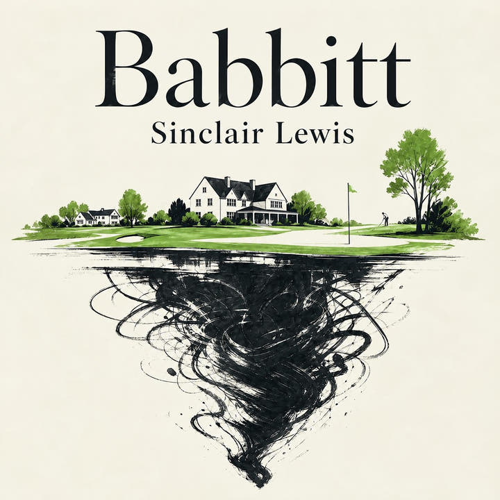 Babbitt, the audiobook cover