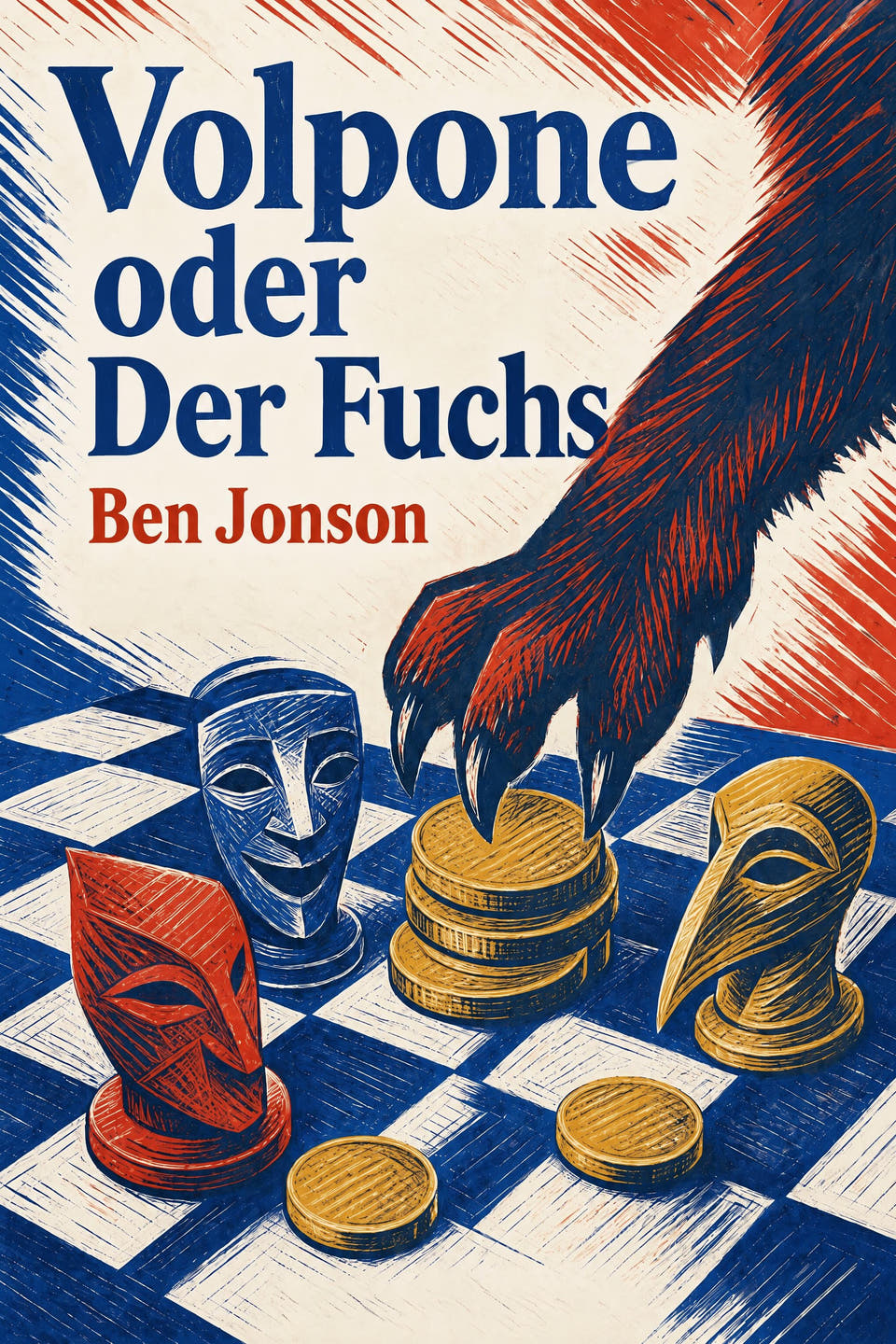 Volpone oder Der Fuchs by Ben Jonson, the cover