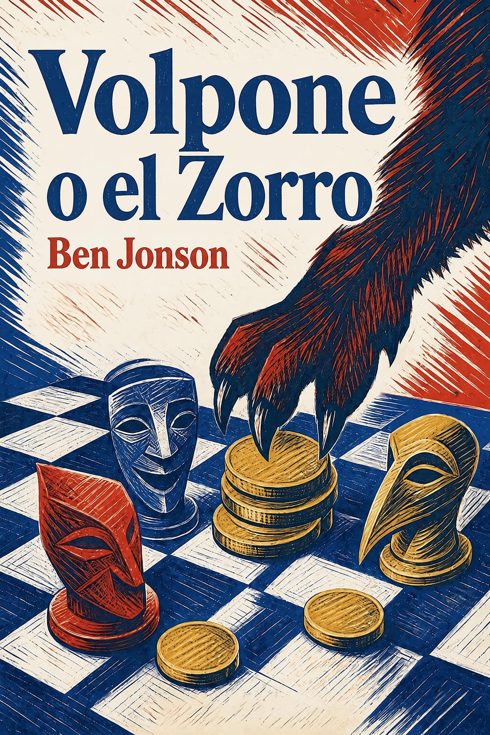 Volpone o el Zorro by Ben Jonson, the cover