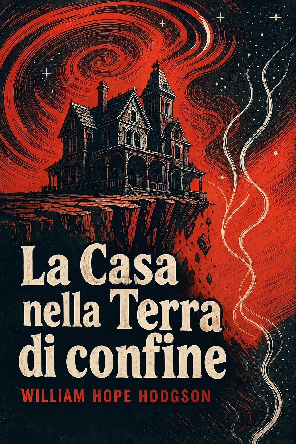 La Casa nella Terra di confine by William Hope Hodgson, the cover