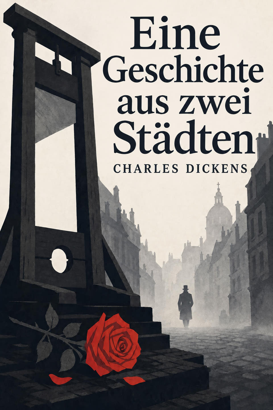 Eine Geschichte aus zwei Städten by Charles Dickens, the cover
