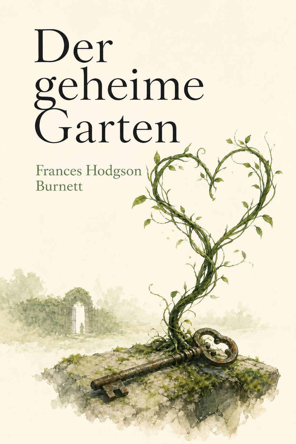 The Secret Garden by Frances Hodgson Burnett, the cover