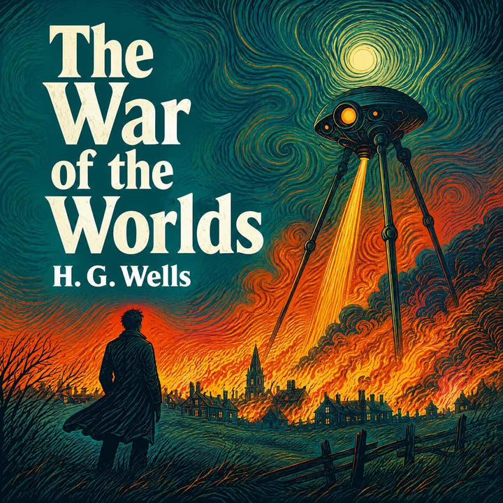The War of the Worlds, the audiobook cover