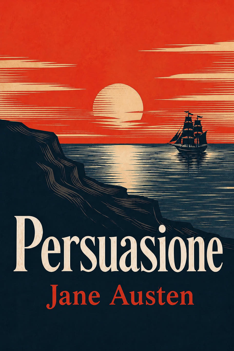 Persuasion by Jane Austen, the cover