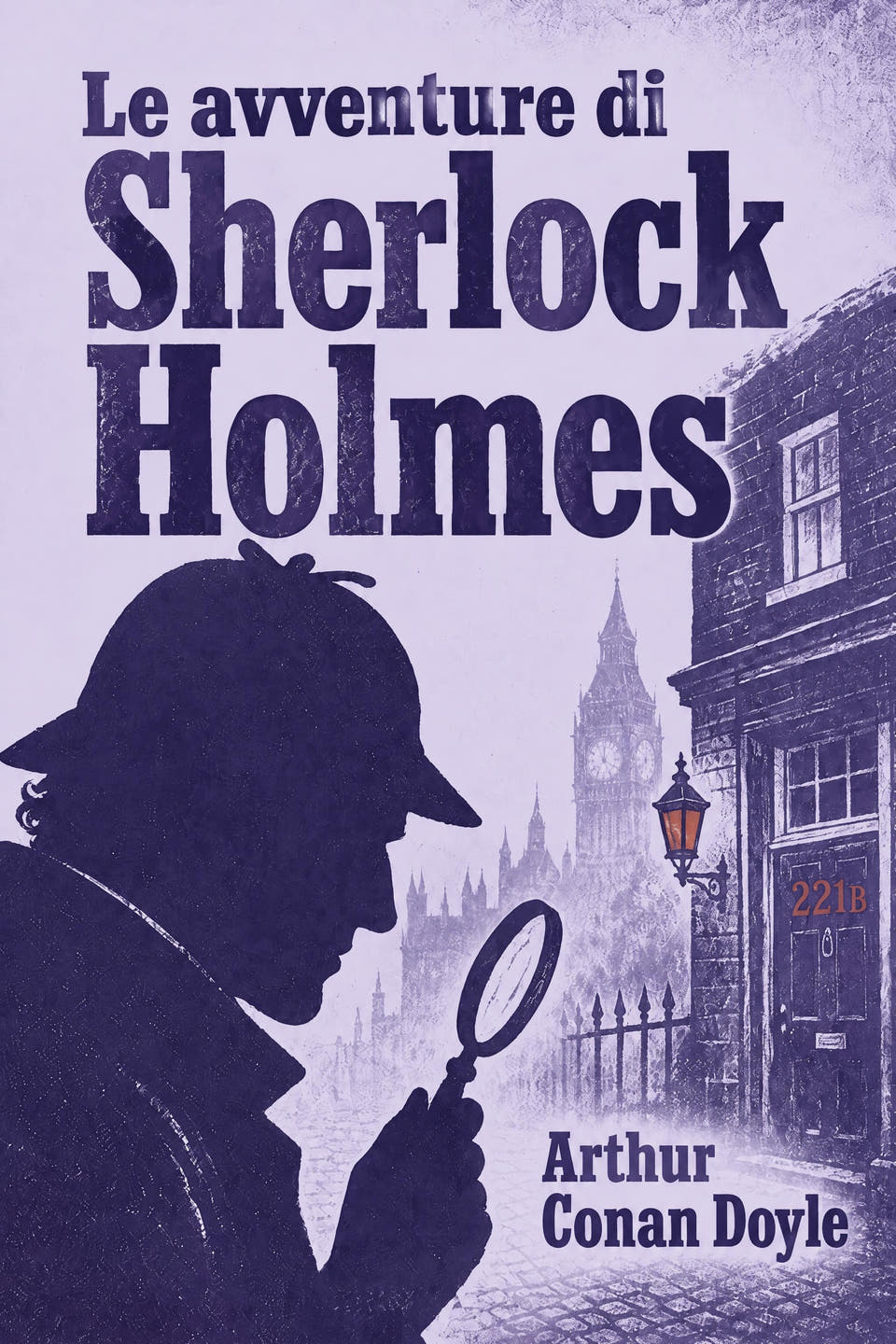 Le avventure di Sherlock Holmes by Arthur Conan Doyle, the cover