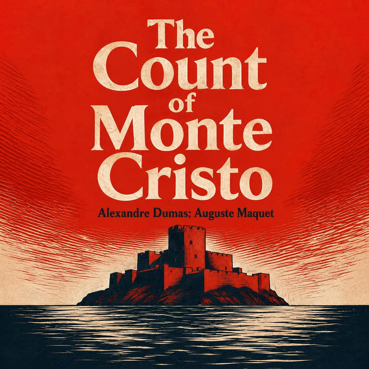 The Count of Monte Cristo, the audiobook cover